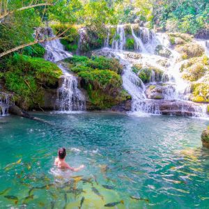 Qual o melhor passeio de trilhas com cachoeira para visitar em Bonito MS? Qual o melhor passeio de trilhas com cachoeira para visitar em Bonito MS?