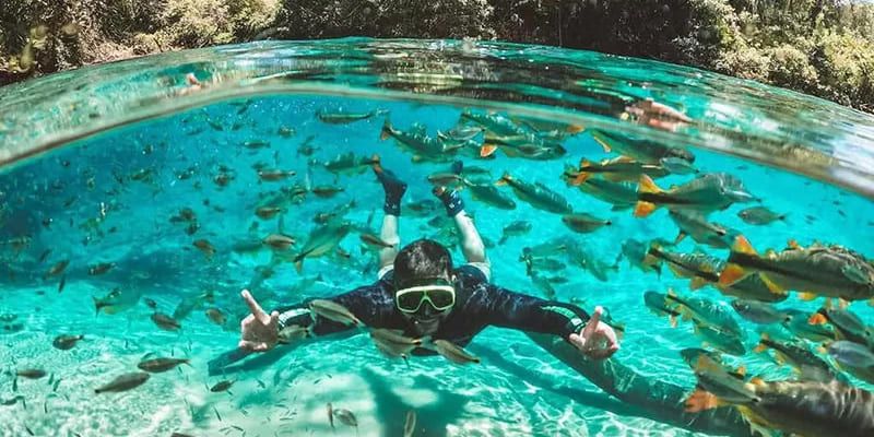 Flutuao: Recanto Ecolgico Rio da Prata