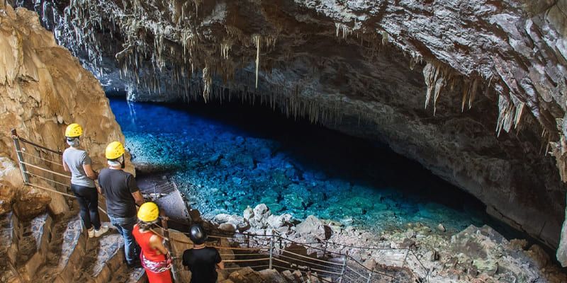 Gruta Lago Azul