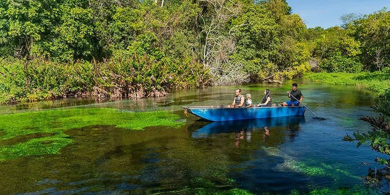 Rio Sucuri de Barco